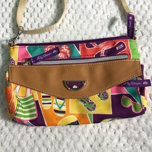 Lily Bloom 9”x5” crossbody bag. 5 pockets! Super cute! Great used condition